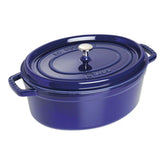 Staub | 5.75 qt, Oval, Dutch Oven, Dark Blue | Cast Iron