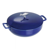 Staub | 5 qt, Bouillabaisse Pot, Dark Blue | Cast Iron