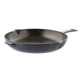 Staub | 12-inch, Fry Pan, Dark Blue | Cast Iron