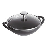 Staub | 6.5-inch, Baby Wok, Matte Black | Cast Iron