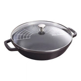 Staub | 12-inch, Perfect Pan, Matte Black | Cast Iron