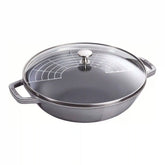 Staub | 12-inch, Perfect Pan, Graphite Grey | Cast Iron