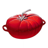 Staub | 3 qt, Tomato, Dutch Oven, Cherry | Cast Iron