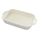 Staub | 13-x 9.5-inch, Rectangular, Baking Dish, Ivory-White | Stoneware
