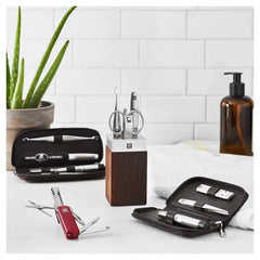 ZWILLING | 5-pc Spa Bath Station - Wood | TWINOX
