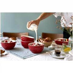 Staub | 6.5-inch / 2-pc, Large Universal Bowl Set, Cherry | Stoneware