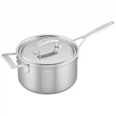 Demeyere | 4.25 qt Sauce Pan With Lid, 18/10 Stainless Steel | Industry 5