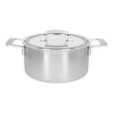 Demeyere | 5.5 qt, 18/10 Stainless Steel, Dutch Oven With Lid | Industry 5