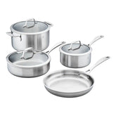 ZWILLING | 7-pc, Stainless Steel, Cookware Set | Spirit 3-Ply