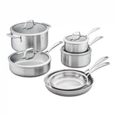 ZWILLING | 10-pc, Stainless Steel, Cookware Set | Spirit 3-Ply