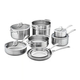 ZWILLING | 12-pc, Stainless Steel, Cookware Set | Spirit 3-Ply