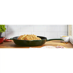 Staub | 12-inch, Fry Pan, Basil | Cast Iron