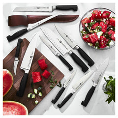 ZWILLING | Rocking Santoku Knife 7 inch, hollow edge | Four Star