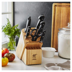 ZWILLING | 7-pc, Knife block set, Natural | Pro