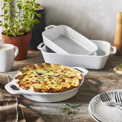Staub | 3-pc, Ovenware set, White | Stoneware