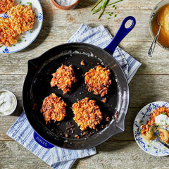 Staub | 12-inch, Fry Pan, Dark Blue | Cast Iron