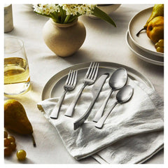 ZWILLING | 45-pc Satin Flatware Set, 18/10 Stainless Steel, No-Color | Bellasera (matted)