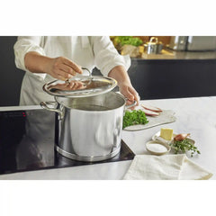 Demeyere | 8.5 qt Stock Pot With Lid, 18/10 Stainless Steel | Atlantis