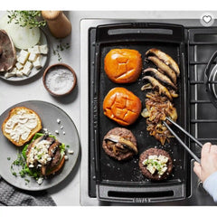 Staub | 18.25 inch x 9.5-inch, Double Burner Griddle | Cast Iron