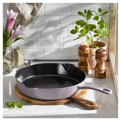 Staub | 11-inch, Traditional Deep Skillet, Lilac | Cast Iron