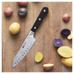 ZWILLING | 5.5-inch Rocking Santoku Knife, Hollow Edge | Pro