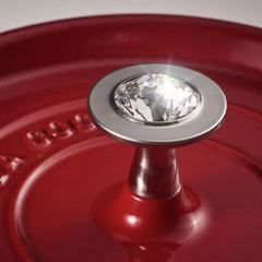 Staub | Knob Adorned With Crystal By Swarovski | Cast Iron - Accessories