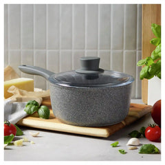 ZWILLING | 2.9 qt, Aluminum, Ceramic Nonstick Saucepan With Lid Ceramic Coating | Parma Plus Ceramic