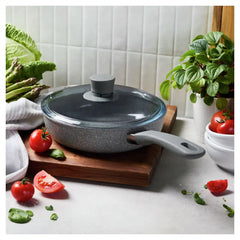 ZWILLING | 2.6 qt, Aluminum, Ceramic Nonstick Sauté Pan With Lid Ceramic Coating | Parma Plus Ceramic