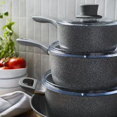 ZWILLING | 10-pc, Aluminum, Aluminum Ceramic Nonstick Cookware Set Ceramic Coating | Parma Plus Ceramic