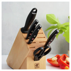 ZWILLING | 7-pc, Knife block set, Natural | Signature