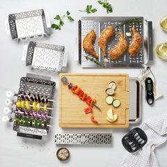 ZWILLING | 13-pc BBQ Accessory Set, Stainless Steel | BBQ+
