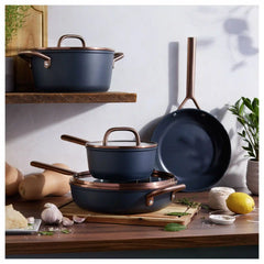 ZWILLING | 7-pc, Cookware Set Ceramic Nonstick Titanium | Milano