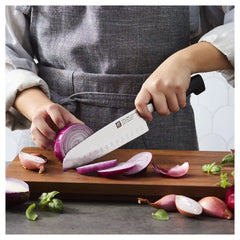 ZWILLING | Santoku 7 inch, hollow edge | Four Star