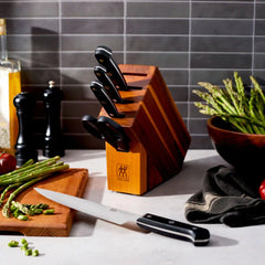 ZWILLING | 6-pc, Knife block set, Acacia | Gourmet