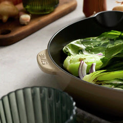 Staub | 11-inch, Frying Pan, Sesame | Cast Iron