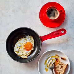 Staub | 6.5-inch, Petite Frying Pan, Cherry | Cast Iron