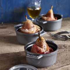 Staub | 0.25 qt, Mini Round Dutch Oven, Graphite Grey | Cast Iron