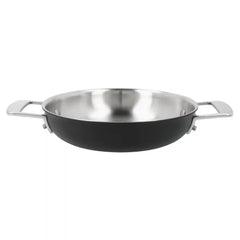 Demeyere | 9.5-inch, 18/10 Stainless Steel, Frying Pan | Black 5