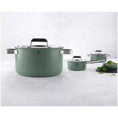 ZWILLING | 6-pc, 18/10 Stainless Steel, Pots And Pans Set | Pure