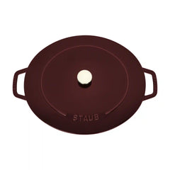 Staub | 6 qt, Wide Oval French Oven, Grenadine | Cast Iron