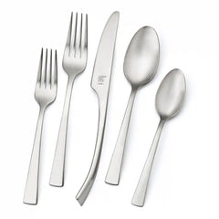 ZWILLING | 45-pc Satin Flatware Set, 18/10 Stainless Steel, No-Color | Bellasera (matted)