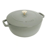 Staub | 5 qt, Essential French Oven, Eucalyptus | Cast Iron