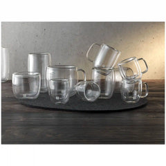 ZWILLING | 2-pc Double  Espresso Glass Mug Set, Double Wall  | Sorrento Plus Double Wall Glassware