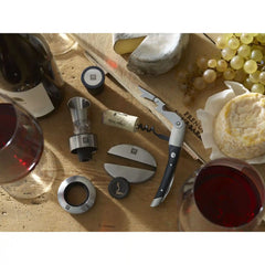 ZWILLING | 18/10 Stainless Steel, Classic Waiter's Corkscrew With Micarta Handle | Sommelier Accessories