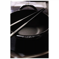 Staub | 6.5-inch, Baby Wok, Matte Black | Cast Iron
