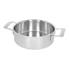 Demeyere | 3.5 qt, Deep Sauté Pan With Double Handle And Lid | Industry 5
