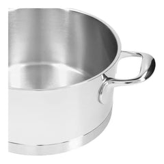 Demeyere | 4.2 qt, 18/10 Stainless Steel, Dutch Oven With Lid | Atlantis