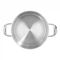 Demeyere | 4.2 qt, 18/10 Stainless Steel, Dutch Oven With Lid | Atlantis