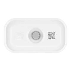 ZWILLING | S, Vacuum Lunch Box, Plastic, Semitransparent-Grey | Fresh & Save