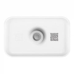 ZWILLING | M, DINOS Vacuum Lunch Box, Plastic, White-Grey | Fresh & Save